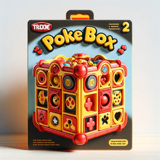 Trixie Poker Box 2 A Challenging and Fun Puzzle Toy for Your Dog